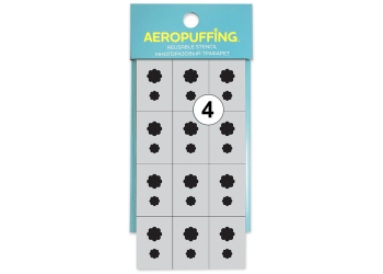 10103/004 Aeropuffing stencil №4 - трафарет №4 (цветочки)