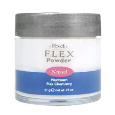 13440 IBD Flex Powder Natural 21гр - натуральная полупрозрачная акриловая пудра 
