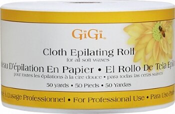 GiGi Cloth Epilating Roll Безволоконные полоски для эпиляции (рулон 36.5 м)