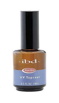 30206 IBD UV Topcoat, 14 мл. - УФ-быстросохнущее верхнее покрытие для лака