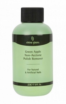 80278 China Glaze Polish Remover Green Apple, 236мл. - жидкость для снятия лака с ароматом яблоко