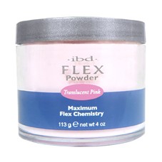 13411 IBD Flex Powder Translusent Pink113гр - прозрачно-розовая акриловя пудра