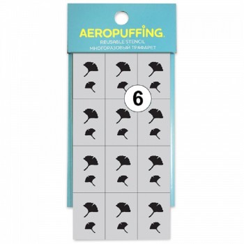 10103/006 Aeropuffing stencil №6 - трафарет №6 (гвоздика)