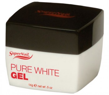 60025 SNS Pure White Gel, 14г. - ультра белый конструирующий гель