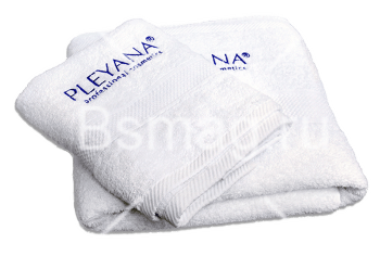 Полотенце махровое с логотипом PLEYANA® 100х50 см