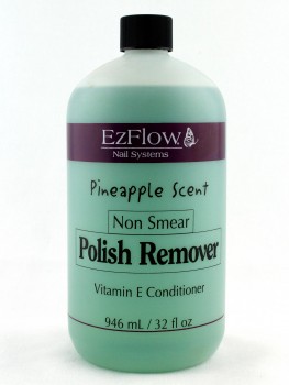 23131/1 EzFlow, жидкость для снятия лака с витамином Е Pineapple Polish Remover, 946 мл.
