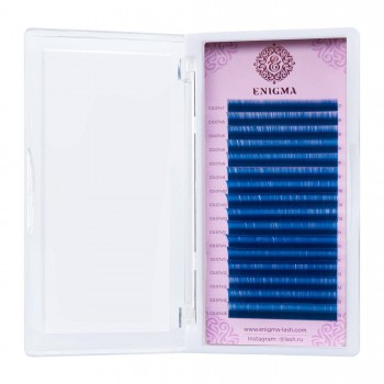 Цветные ресницы Enigma микс 0,10/D/8-13 mm 