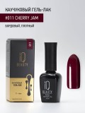 Гель-лак IQ Beauty #011 Сherry jam каучуковый с кальцием, 10 мл.