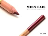 Карандаш для отрисовки эскиза КРАСНЫЙ Miss Tais №760  (для губ)